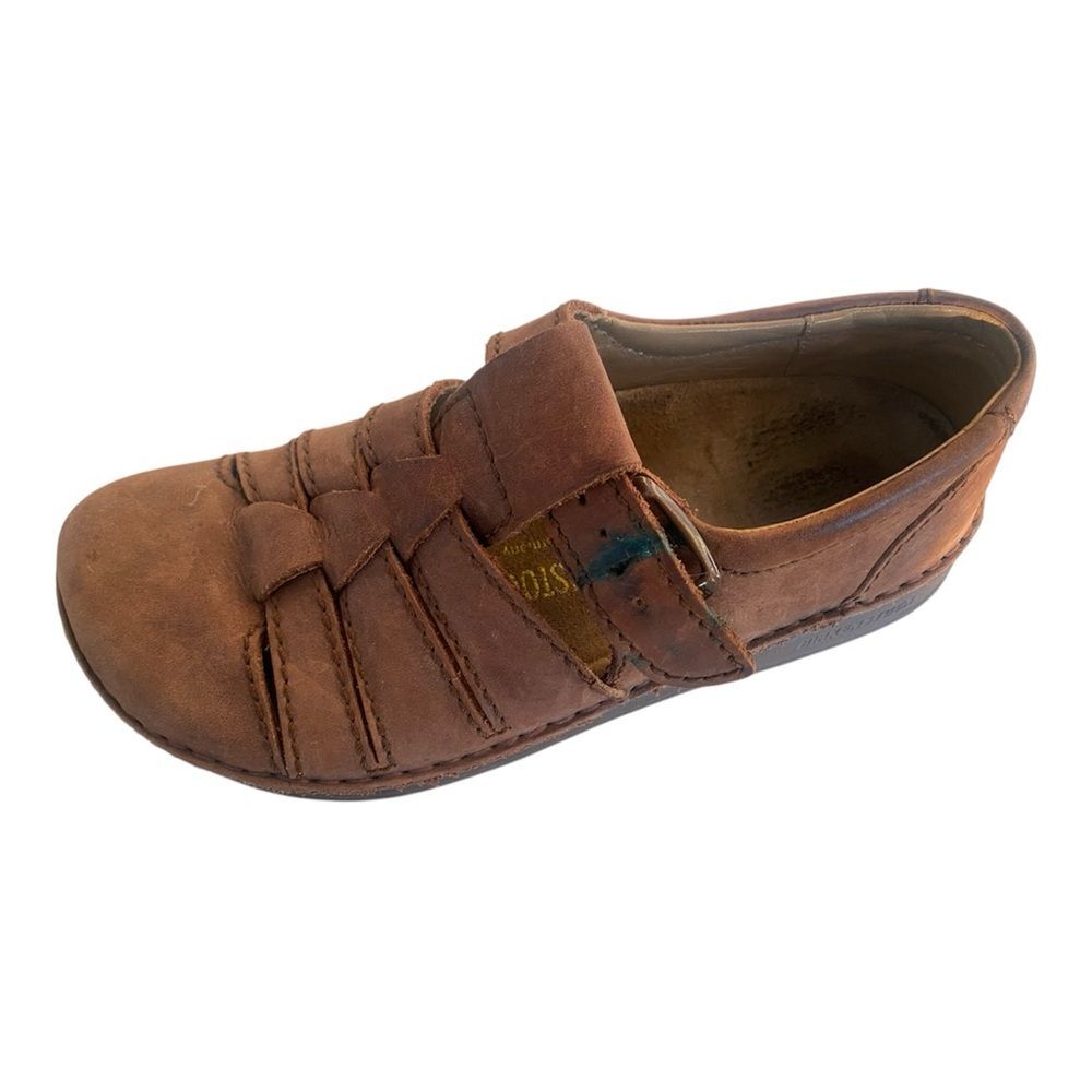 Birkenstock Tan Leather Sandals for Women - Picture 2 of 7